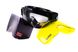 Защитные очки маска со сменными линзами Global Vision Wind-Shield 3 lens KIT (три змінних лінзи) Anti-Fog 1
