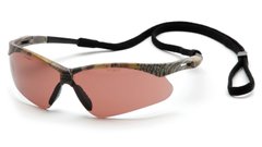 Защитные очки в камуфлированной оправе Pyramex Pmxtreme Camo (bronze) Anti-Fog, коричневые в камуфляжной оправе (Wildfire, Jackson Nemesis) 1 купить