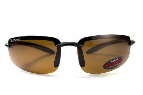 Темні окуляри з поляризацією BluWater Ty-Phoon polarized (brown) 2 купити