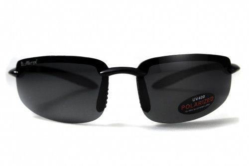 Темні окуляри з поляризацією BluWater Ty-Phoon polarized (gray) 2 купити