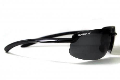 Темні окуляри з поляризацією BluWater Ty-Phoon polarized (gray) 4 купити