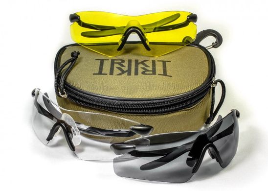 Захисні окуляри зі змінними лінзами Pyramex ROTATOR TRIKIT (троє окулярів краще змінних лінз) 1 купити
