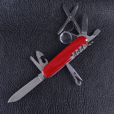Нож складной, мультитул Victorinox Spartan (91мм, 12 функций), красный 3 купить