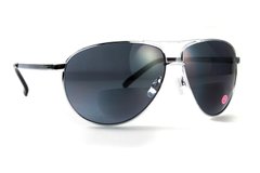 Ударостійкі біфокальні окуляри Global Vision Aviator Bifocal (+2.5) (gray) 1 купити