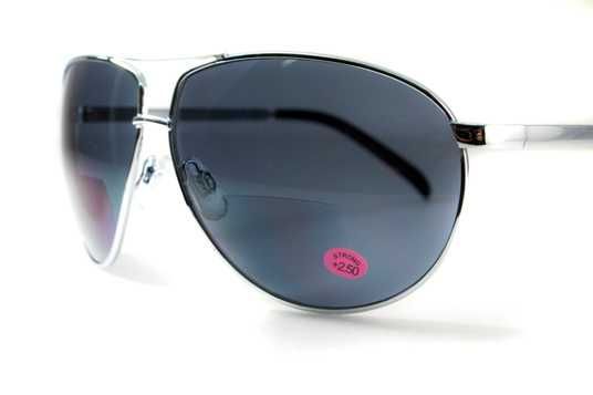 Ударостійкі біфокальні окуляри Global Vision Aviator Bifocal (+2.5