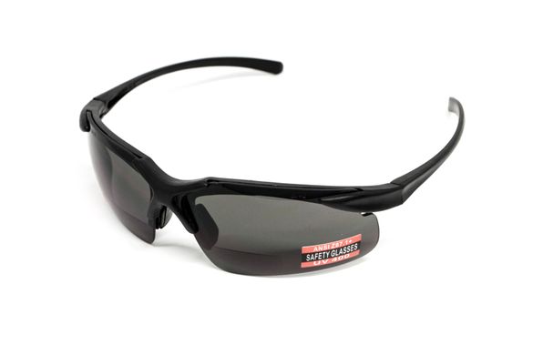 Ударостійкі біфокальні окуляри Global Vision Apex Bifocal +2.0 (gray) 7 купити