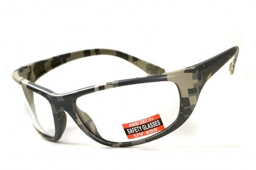 Захисні окуляри Global Vision Hercules-6 Digital Camo (Clear) 2 купити