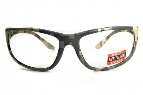 Защитные очки Global Vision Hercules-6 Digital Camo (Clear) 3 купить