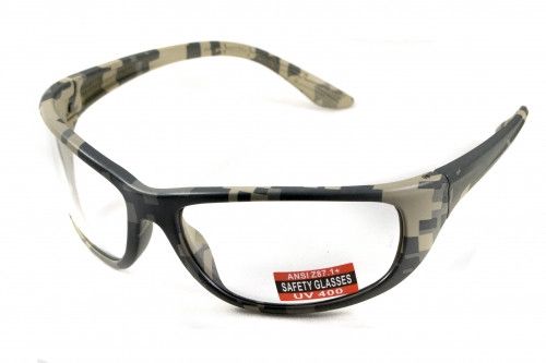 Защитные очки Global Vision Hercules-6 Digital Camo (Clear) 6 купить