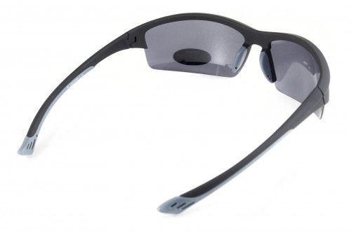 Темні окуляри з поляризацією BluWater Daytona-1 polarized (gray) в чорно-сірій оправі 4 купити