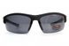 Темні окуляри з поляризацією BluWater Daytona-1 polarized (gray) в чорно-сірій оправі 2