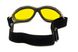 Захисні окуляри з ущільнювачем Global Vision Eliminator Camo Forest (yellow), жовті в камуфльованій оправі 2