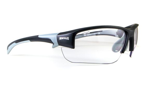 Ударостійкі біфокальні окуляри з фотохромною лінзою Global Vision Hercules-7 Bifocal (+2.5) photocromic (clear) 4 купити