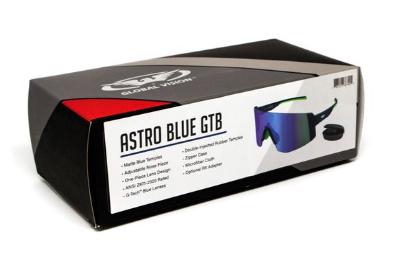 Захисні окуляри Global Vision Astro Blue (G-Tech™ Blue Lenses) (insert) 10 купити