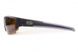 Темные очки с поляризацией BluWater Daytona-2 polarized (brown) в черно-серой оправе 3