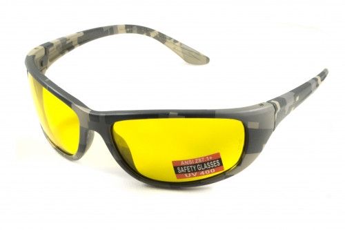 Захисні окуляри Global Vision Hercules-6 Digital Camo (Amber) 6 купити
