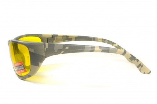 Захисні окуляри Global Vision Hercules-6 Digital Camo (Amber) 4 купити