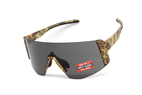 Захисні окуляри Global Vision Astro Camo(smoke) (insert) в камуфляжной оправе 1 купить