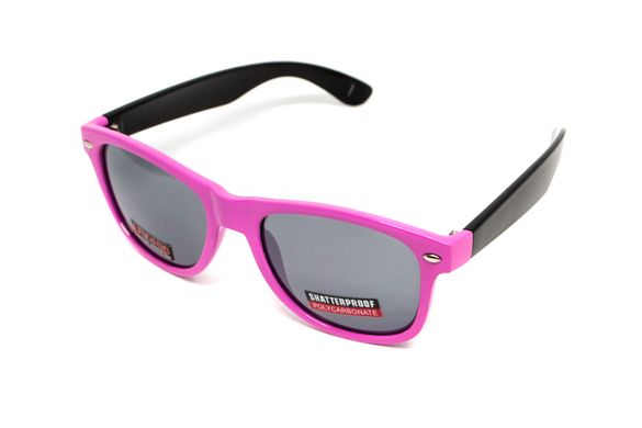 Захисні окуляри Swag Hipster-B Pink (Flash mirror) 2 купити