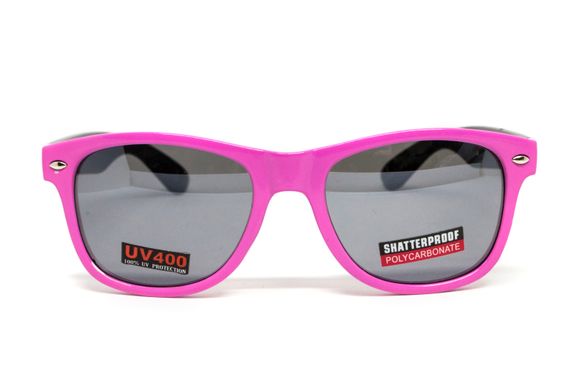 Захисні окуляри Swag Hipster-B Pink (Flash mirror) 3 купити