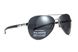 Дитячі поляризаційні окуляри в металевій оправі HIS HP00100-1 (mini) Polarized (black)