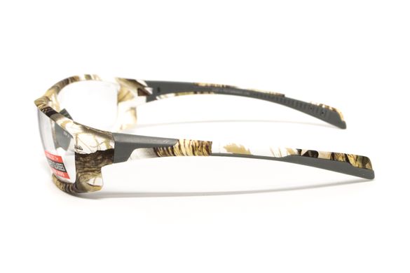 Захисні окуляри Global Vision Hercules-5 White Camo (clear) 5 купити