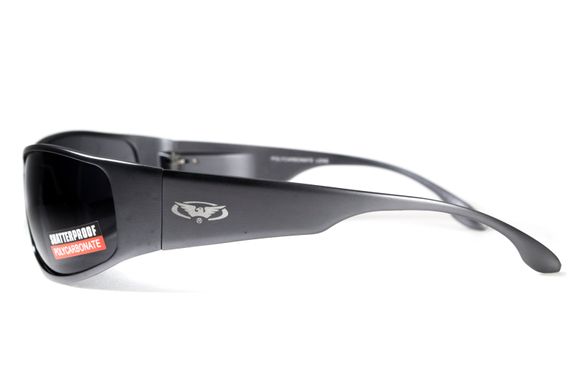 Защитные очки Global Vision Bad-Ass 1 gun metal (Gray) 10 купить