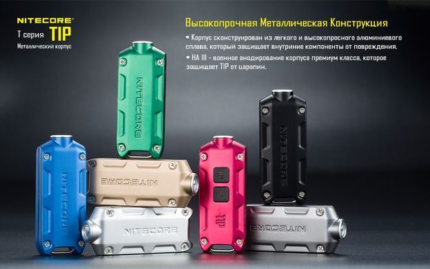 Фонарь Nitecore TIP (Cree XP-G2, 360 люмен, 4 режима, USB), медный 10 купить