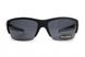 Темные очки с поляризацией BluWater Daytona-2 polarized (gray) в черно-серой оправе 2