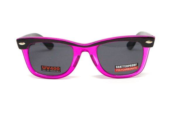 Захисні окуляри Swag Hipster-4 Pink (gray) 5 купити