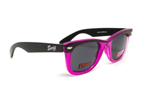 Захисні окуляри Swag Hipster-4 Pink (gray) 1 купити