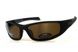 Темные очки с поляризацией BluWater Daytona-3 polarized (brown) чёрно-серая оправа 5