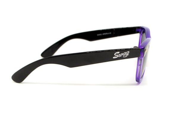 Захисні окуляри Swag Hipster-4 Purple (gray) 4 купити