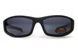 Темные очки с поляризацией BluWater Daytona-3 polarized (gray) чёрно-серая оправа 2