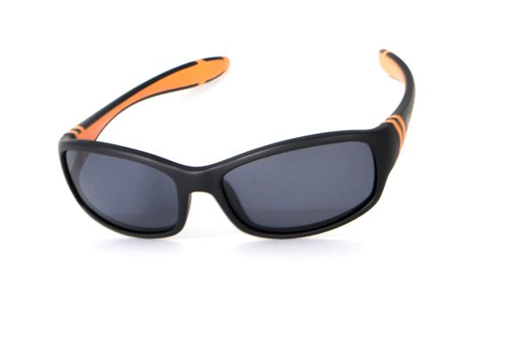 Детские поляризационные очки в сверхгибкой оправе HIS HP50102-3 (mini) Polarized (black)