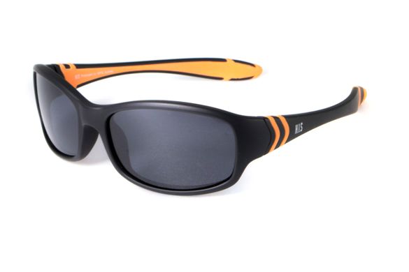 Дитячі поляризаційні окуляри в надгнучкій оправі HIS HP50102-3 (mini) Polarized (black)