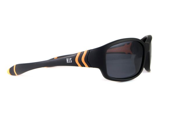 Детские поляризационные очки в сверхгибкой оправе HIS HP50102-3 (mini) Polarized (black)