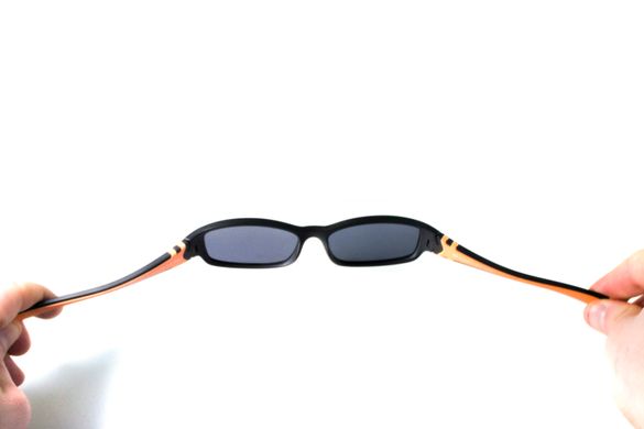 Дитячі поляризаційні окуляри в надгнучкій оправі HIS HP50102-3 (mini) Polarized (black)