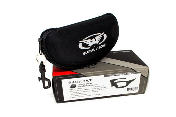 Фотохромные защитные очки Global Vision Assault Anti-fog 24 Kit (clear photochromic)  17 купить