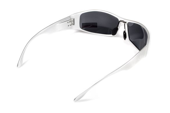 Защитные очки Global Vision Bad-Ass 1 silver metal (Gray) 10 купить