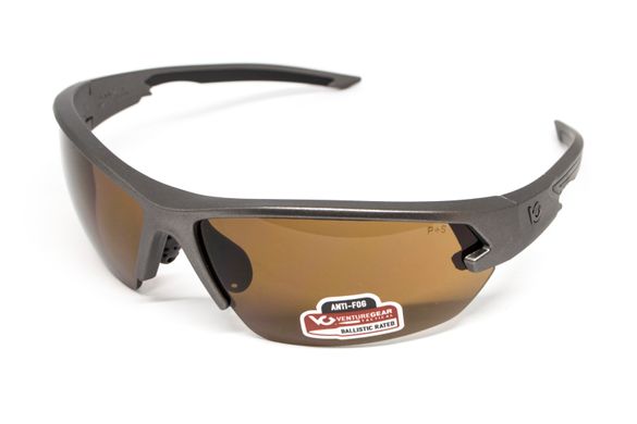 Захисні окуляри Venture Gear Tactical Semtex 2.0 Gun metal frame (bronze) 3 купити