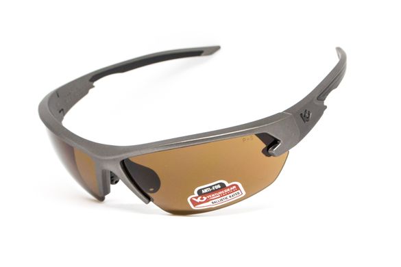 Захисні окуляри Venture Gear Tactical Semtex 2.0 Gun metal frame (bronze) 1 купити