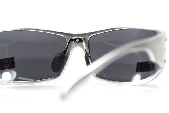 Защитные очки Global Vision Bad-Ass 2 silver metal (gray) (Gatorz Magnum) 4 купить