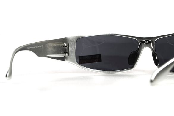 Защитные очки Global Vision Bad-Ass 2 silver metal (gray) (Gatorz Magnum) 3 купить