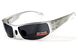 Защитные очки Global Vision Bad-Ass 2 silver metal (gray) (Gatorz Magnum) 9