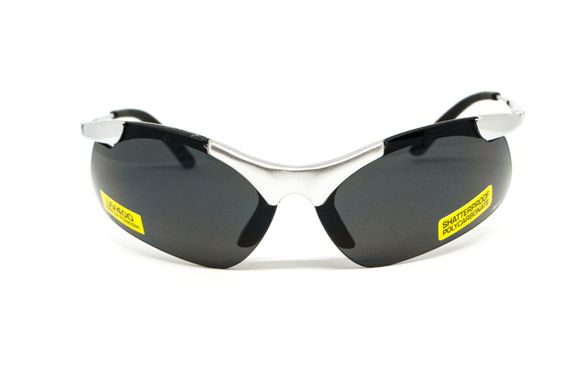 Захисні окуляри Avis Lightning (gray), сірі з металевими дужками 5 купити