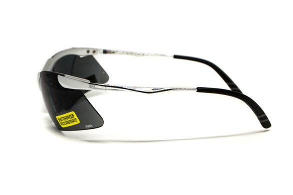 Защитные очки Avis Lightning (gray), серые с металлическими дужками 3 купить