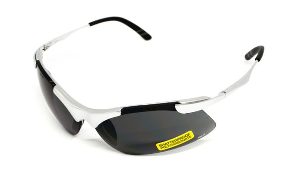 Защитные очки Avis Lightning (gray), серые с металлическими дужками 6 купить