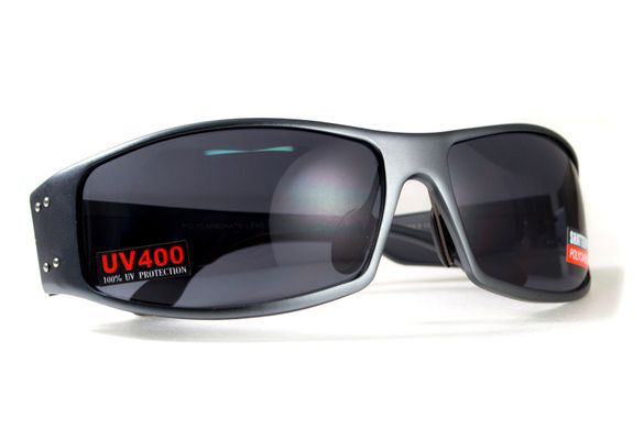 Защитные очки Global Vision Bad-Ass 2 gun metal (gray) (Gatorz Magnum) 6 купить