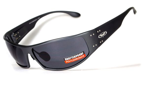 Захисні окуляри Global Vision Bad-Ass 2 gun metal (gray) (Gatorz Magnum) 12 купити